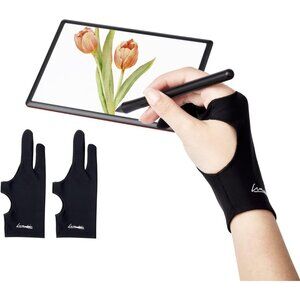 Digital Drawing Glove 2 Pack,Artist Glove for Drawing Tablet,ipad,Sketching,Art